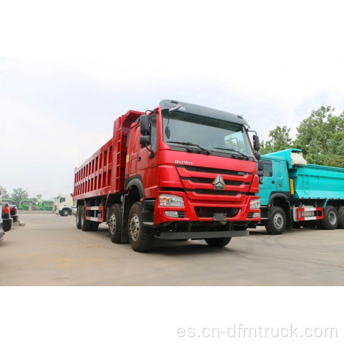 Camión volquete diesel usado multifuncional barato Howo Used